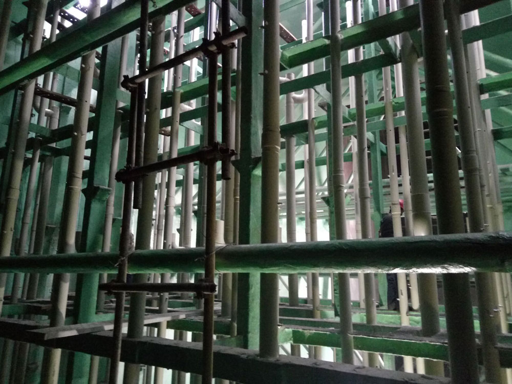 PPH pipe power plant demister spray system